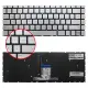 HP 14-cf2004nt 9CN08EA, 14-cf2007nt 9MP29EA Klavye Işıklı (Gümüş TR)