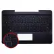 Asus Transformer Book T100TAF-DK001B Üst Kasalı Klavye (Siyah TR)