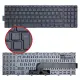 Dell SN8234, P39F, P40F, P47F Notebook Klavye (Siyah TR)