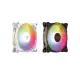 Gameagle GE-RBW100B Neon Pulse 12cm Rainbow Led Fan - Performans Seri Sessiz Kasa Fanı (Beyaz)