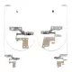HP 15-dw, 15-dw0000 Notebook Menteşe Seti