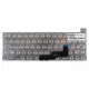 Apple MacBook Pro 13 M1 A2338 (EMC 3578) Klavye (Siyah US)