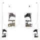 Asus FX505DT-BQ190T, FX505DT-HN536 Menteşe Seti