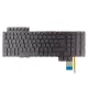 Asus ROG G752, G752VS Notebook Klavye Işıklı (Siyah TR)