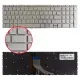 Hp Pavilion Gaming 15-CX0055, 15-CX0056 Notebook Klavye Işıklı (Gümüş TR)