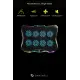 Gameagle Frostcore X8 RGB 8 Fanlı 10 RGB Modlu  9-17’’ Notebook Soğutucu Stand Laptop Soğutucu
