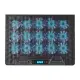 Gameagle Shadow Cool GT15 RGB 15 Fanlı 10 RGB Modlu 9-17.3 Notebook Soğutucu Stand Laptop Soğutucu