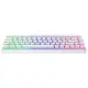 Hera RGB Kablolu 11 Mod RGB TR Layout Double Shot Full Anti-Ghosting Mekanik Oyuncu Klavyesi Beyaz