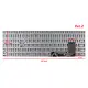 Casper Nirvana CSP-081 Notebook Klavyesi (Beyaz TR)
