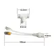 PoE Splitter T Tipi Su Geçirmez RJ45 Veri + Güç Ayırıcı Adaptör T Adaptör