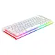 Nebula RGB Kablolu 11 Mod RGB TR Layout Double Shot Full Anti-Ghosting Mekanik Oyuncu Klavyesi Beyaz