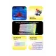 Gameagle Nebula RGB Kablolu 11 Mod RGB TR Layout Double Shot Full Anti-Ghosting Mekanik Oyuncu Klavyesi Beyaz