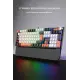 Gameagle Apex Elite Rainbow 11Mod Aydınlatma Kablolu TR DoubleShot Full Anti-Ghosting Mekanik Oyuncu Klavyesi