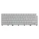 Dell XPS 16 9640 P129F01, P129F02 Klavye Işıklı (Beyaz TR)