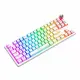 Gameagle Dryo RGB Kablolu TR Layout Mekanik Oyuncu Klavyesi Beyaz