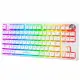 Gameagle Dryo RGB Kablolu TR Layout Mekanik Oyuncu Klavyesi Beyaz