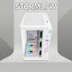 Gameagle Storm 7 Argb Fanlı Gamer Bilgisayar Kasası 850W 80+ Plus Bronz Powerlı Sıvı Soğutmalı (Beyaz)