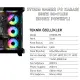 Gameagle Storm 7 Argb Fanlı Gamer Bilgisayar Kasası 850W 80+ Plus Bronz Powerlı (Siyah)