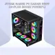 Gameagle Storm 7 Argb Fanlı Gamer Bilgisayar Kasası 850W 80+ Plus Bronz Powerlı (Siyah)