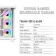 Gameagle Storm 7 Argb Fanlı Gamer Bilgisayar Kasası (Beyaz)