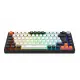 Gameagle Strike Compact Rainbow Kablolu TR Layout Mekanik Oyuncu Klavyesi Blue Switch Beyaz