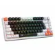Gameagle Strike Compact V2 Rainbow Kablolu TR Layout Mekanik Oyuncu Klavyesi Red Switch Siyah