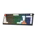 Gameagle Strike Plus Rainbow Kablolu TR Layout Mekanik Oyuncu Klavyesi Blue Switch Siyah