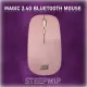 Steep Solid Magic 2.4G Bluetooth Mouse (Pembe)
