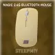 Steep Solid Magic 2.4G Bluetooth Mouse (Sarı)
