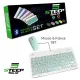 Steep Solid Magic Şarjlı Bluetooth Klavye - Mouse Set (Açık Yeşil TR) STEEPKM1T