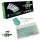 Steep Solid Magic Şarjlı Bluetooth Klavye - Mouse Set (Yeşil TR) STEEPKM1G