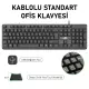Steep Solid ST-01 Kablolu Standart Ofis Klavyesi - Türkçe Q Klavye