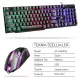 Steep Solid ST-KKM01S Mekanik Hisli Kablolu Rainbow Işıklı Oyuncu Klavye - Mouse Set