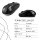 Steep Solid ST-WM01 Optik Kablosuz Wireless Mouse (Siyah)