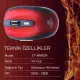 Steep Solid ST-WM02K Optik Kablosuz Wireless Mouse (Kırmızı)