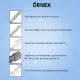 Yeni Nesil RJ45 - RJ11 İkili Connector  - Cat5 Cat6 Ağ Network Telefon Kablosu Pensesi