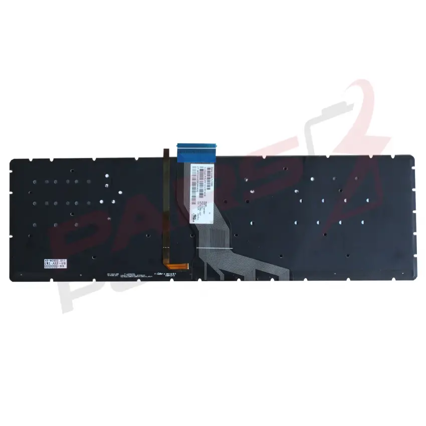 HP Pavilion 15-aw, 15-aw000, 15-aw100 Notebook Klavye Işıklı (Gümüş TR)