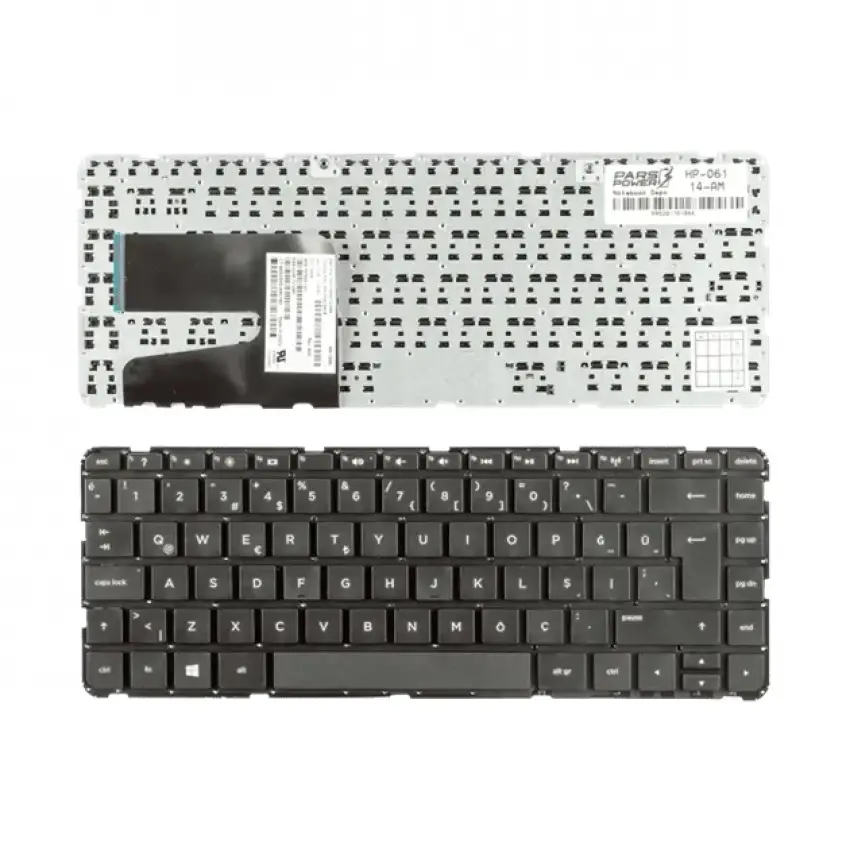 Hp MP-13M5 MP-13M56TQ-698, TPN-Q129 Notebook Klavye (Siyah TR)
