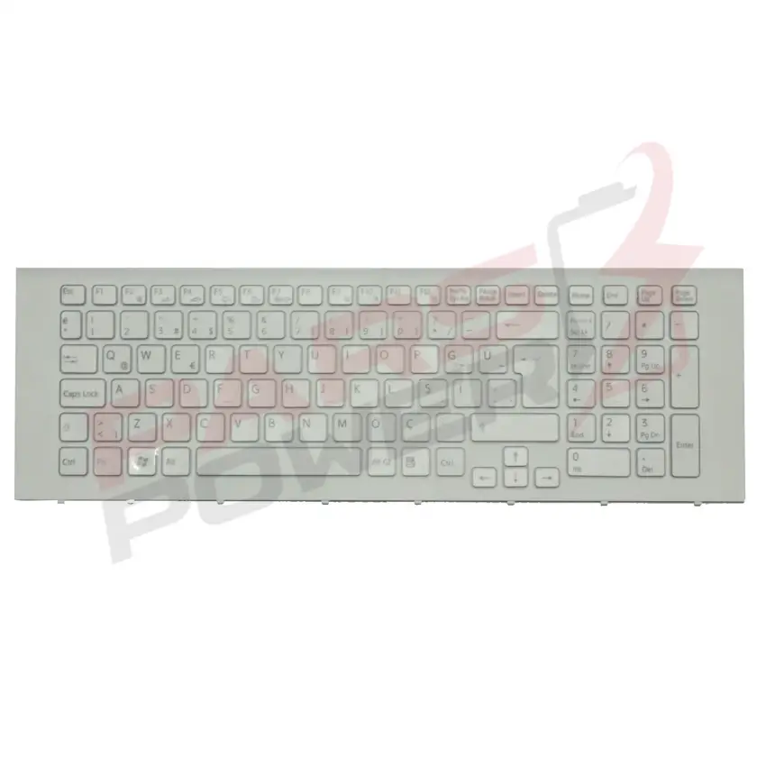 Sony Vaio PCG-91111M, PCG-91112L Notebook Klavye (Beyaz TR)