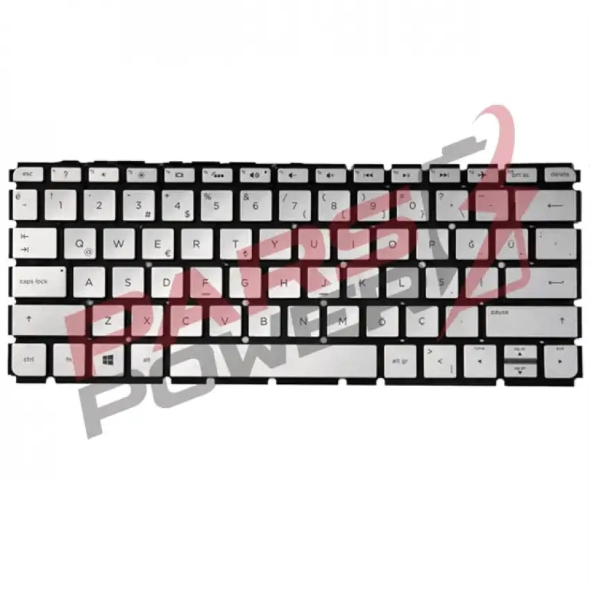 Hp Envy 13-d100nt(W7R04EA) Notebook Klavye Işıklı (Gümüş TR)