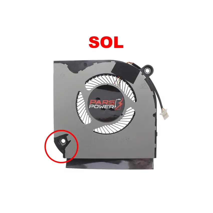 Acer Nitro 5 AN515-45-R0QV, AN515-45-R0SR Uyumlu Cpu - Gpu Fan Ver.2