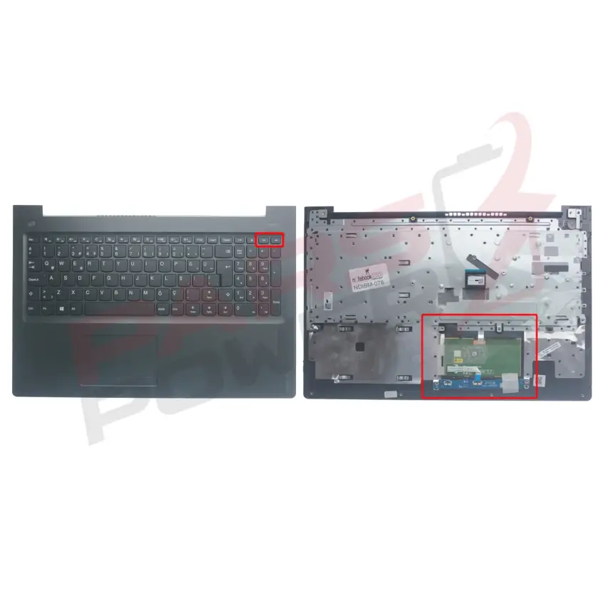 Lenovo ideaPad 5CB0M31179 Üst Kasalı Klavye (Siyah TR)