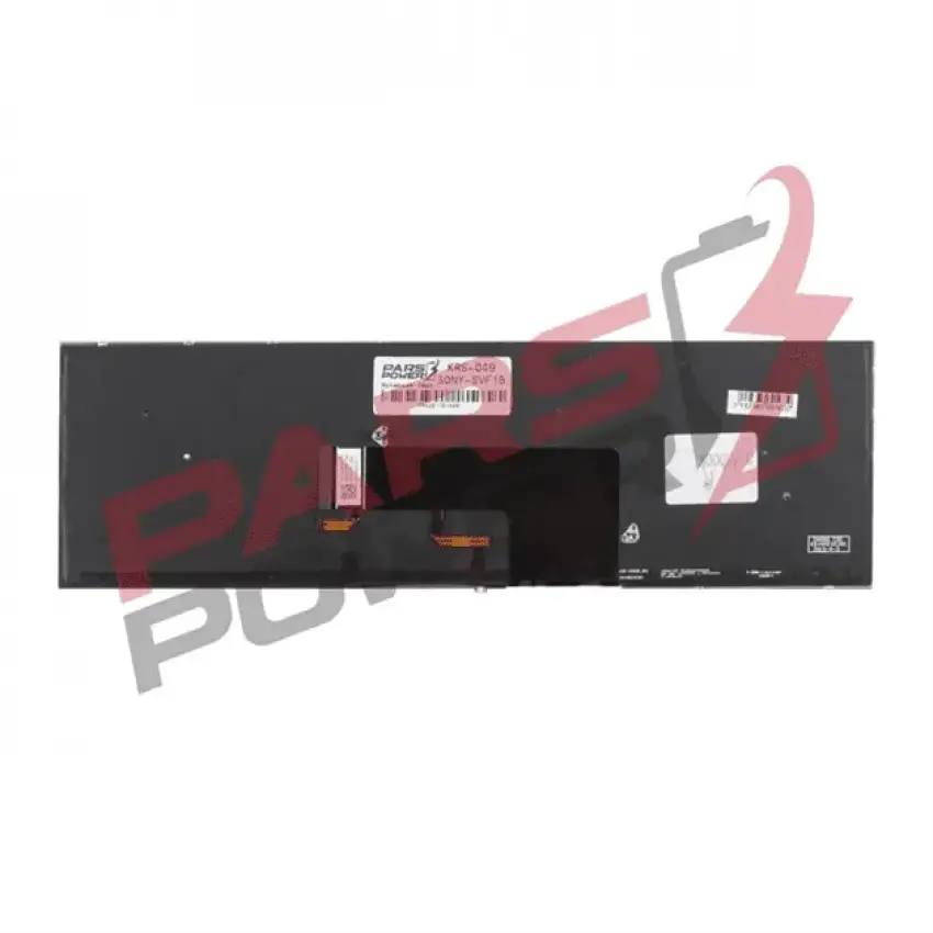 Sony Vaio Fit SVF1532U4E, SVF1532UST Notebook Klavye Işıklı (Gümüş TR)