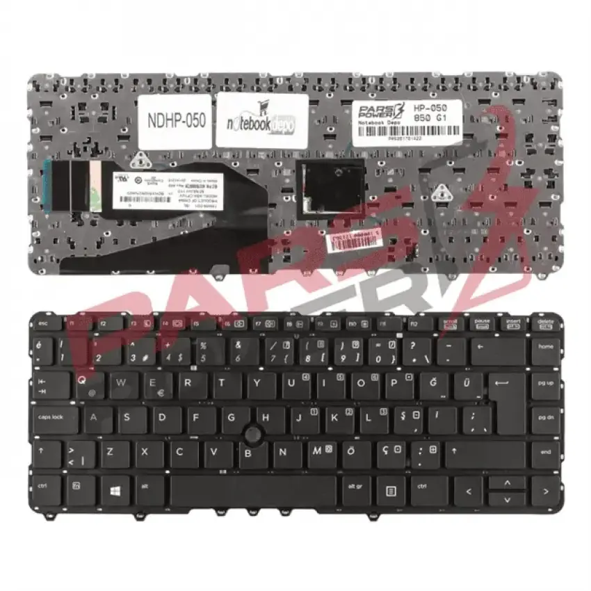 HP 9Z.N9JUV.101, 9Z.N9JUV.10T Notebook Klavye (Siyah TR)
