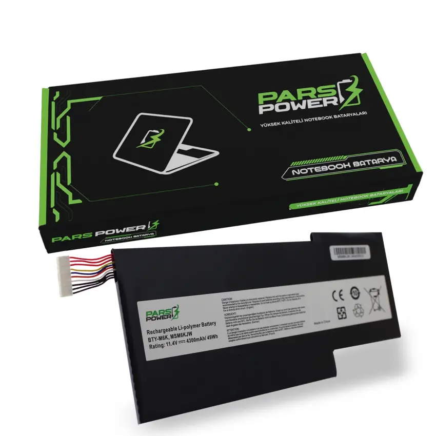 Msi GF63 Thin 10SCSR-658XTR Batarya - Pil (Pars Power)