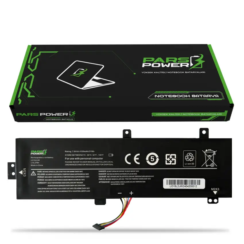 Lenovo ideaPad 510-15IKB 80SV00H4TXC Batarya - Pil (Pars Power)