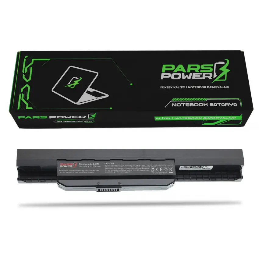 Asus A53, K53, K53S, A53S Notebook Batarya - Pil (Pars Power)