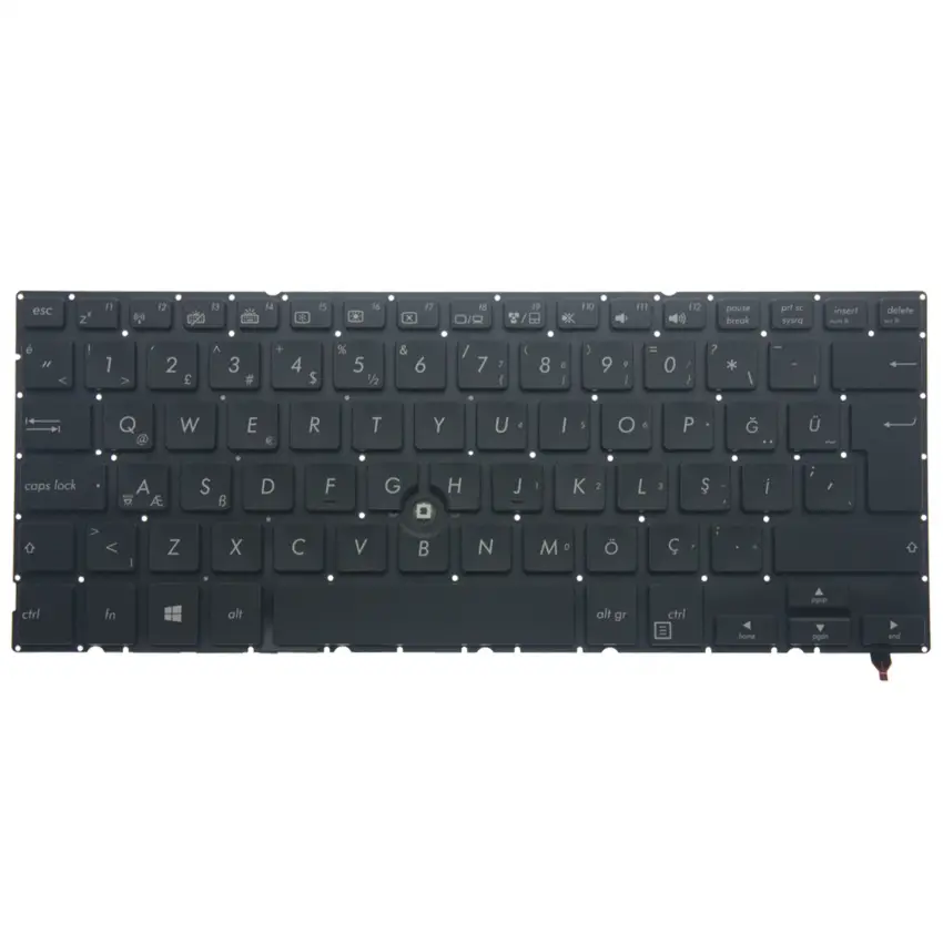 Asus 90NX00X1-R31TU0, 90NX00F1-R31TU0 Klavye Işıklı (Siyah TR)