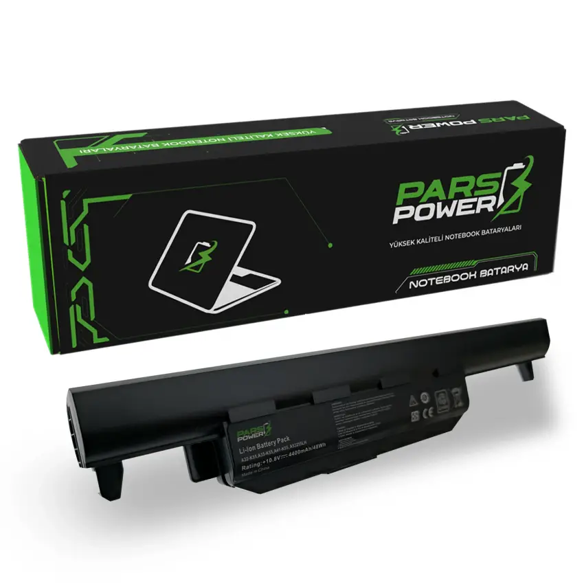 Asus K45DR-VX007D, K45DR-VX008D Notebook Batarya - Pil (Pars Power)