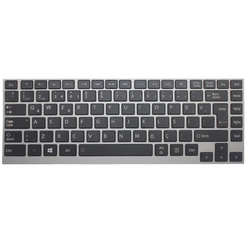 Toshiba Portege Z830-A2S  Notebook Klavye (Siyah TR)